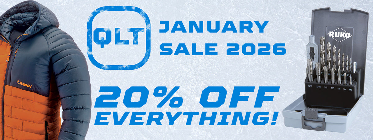 January Winter Sale 2026 | All Tools & Workwear | QLT Supplies
