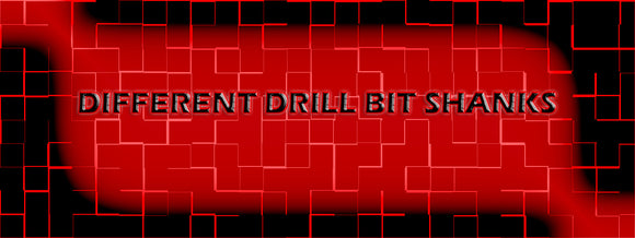 What are the different types of drill shanks?
