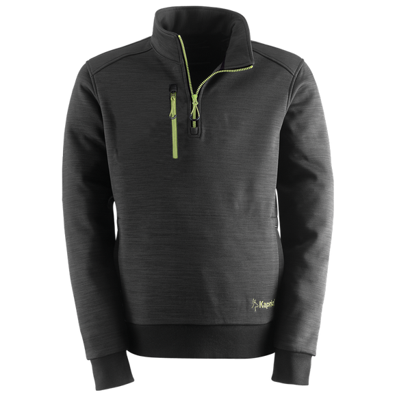 KAPRIOL Men's Slick Half-Zip Sweatshirt