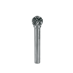 Tungsten carbide rotary burrs shape D ball type (CT4)