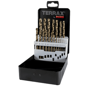 TERRAX Drill Set - 19 Pieces